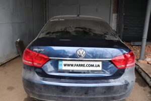 Вирівнювання та фарбування багажника VW Passat у Дніпрі — Ракурс №3